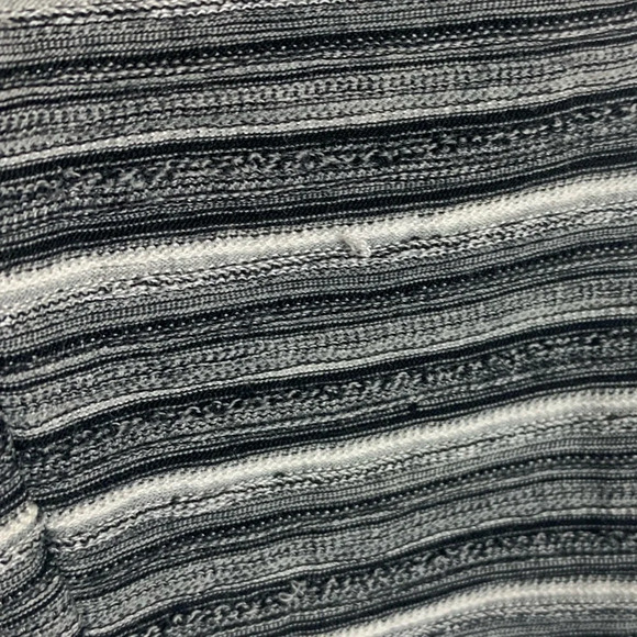 Smartwool Womens  Wool Blend Grey Stripped Cardigan Sweater Size Small Gorpcore - Picture 10 of 16